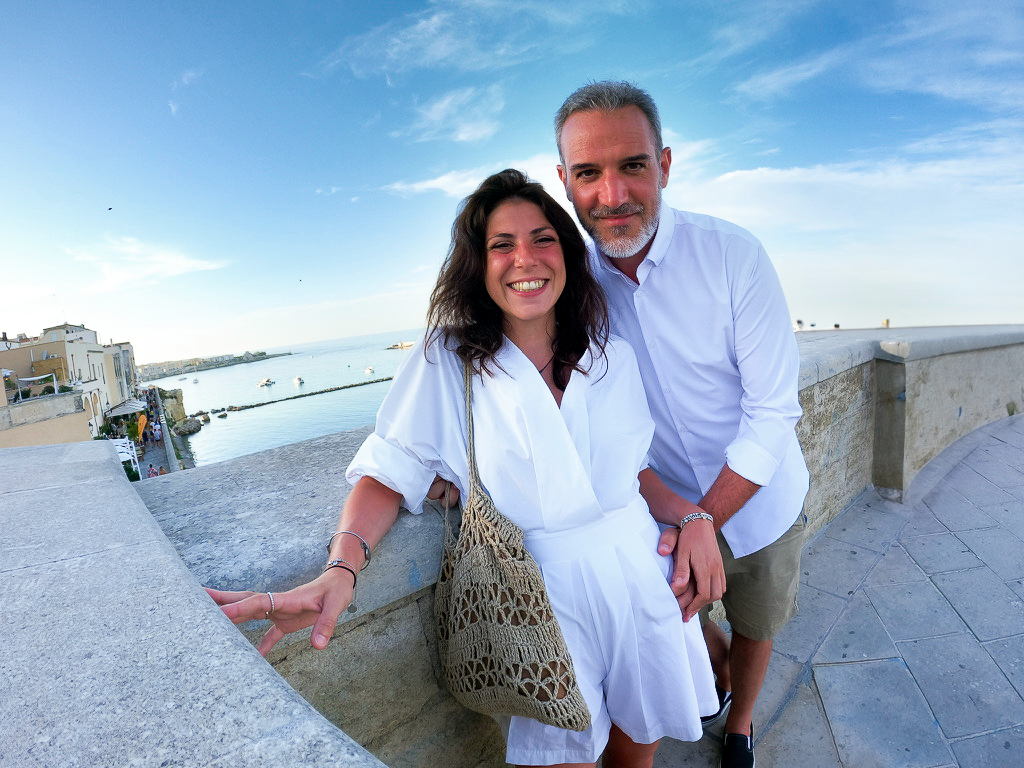 Mattia e Mara a Otranto